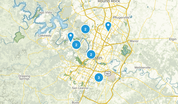Austin Trails Map