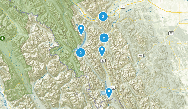 Canmore Map