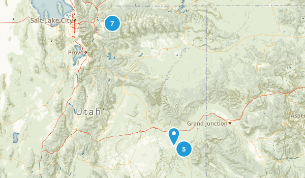 Utah Trails Map