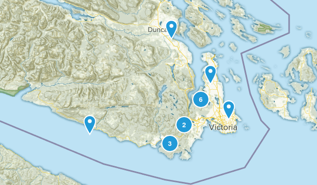 Hiking Goals 2017 Map