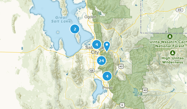 SLC Area Map