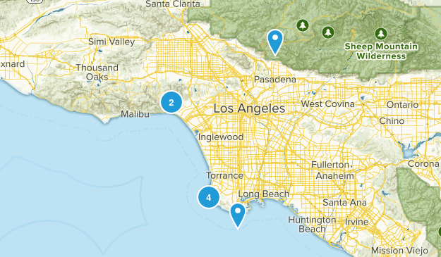 Hikes to do Map