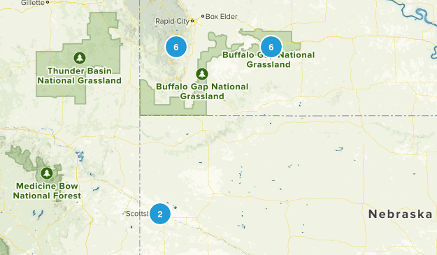 South Dakota Map