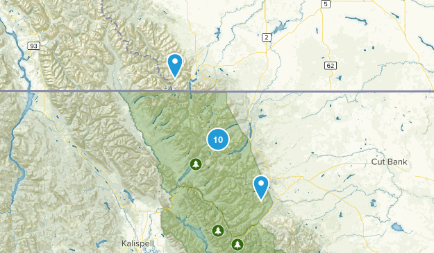 Glacier Nat. Park Map