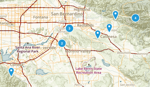 Riverside Map