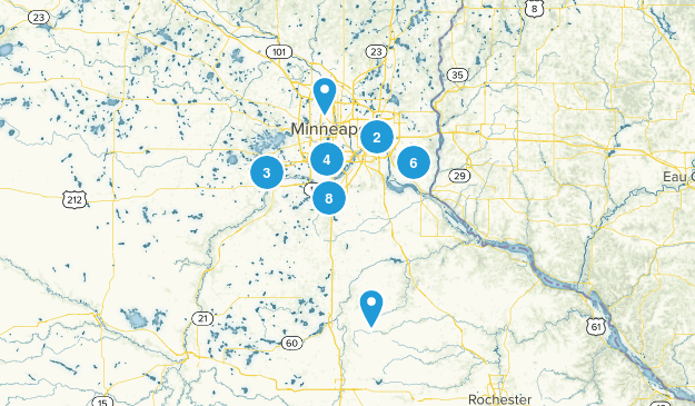 summer of hiking Map
