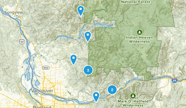 washington up to 10 miles Map