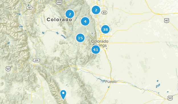 Colorado Springs Map