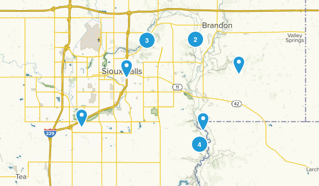 sioux falls Map