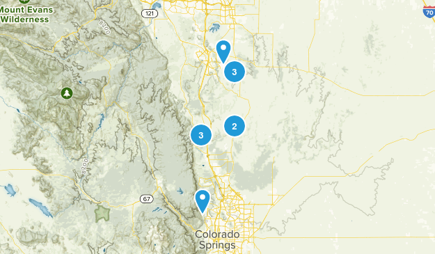 Front Plains Hike Map