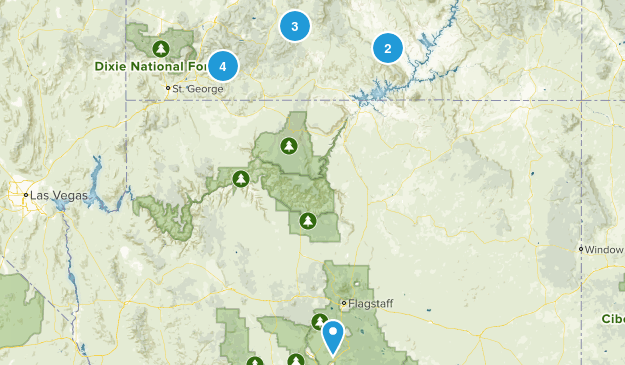 Utah Trip - March 2017 Map