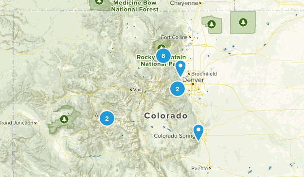 Rocky Mountains Map