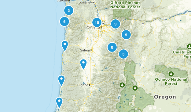 Oregon Map