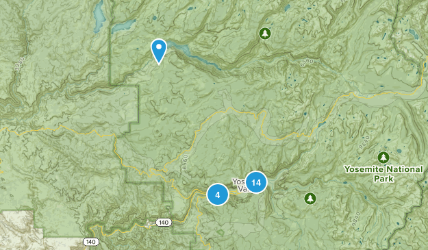 Yosemite Map