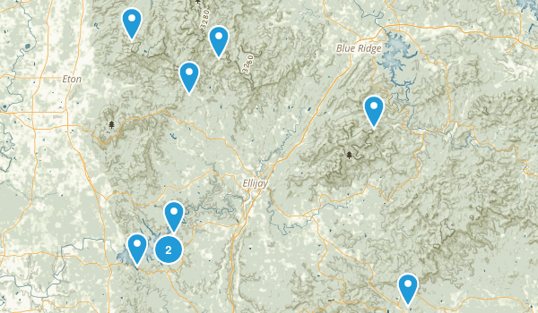 Ellijay Trails Map