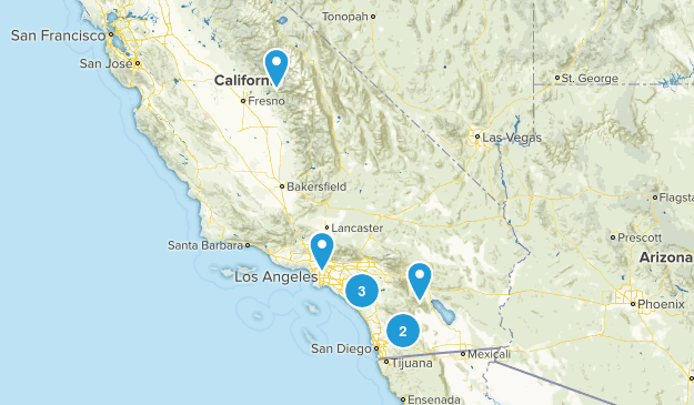 LOCAL HIKE LIST Map