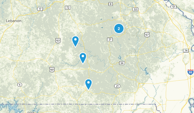 Future Missouri hikes Map