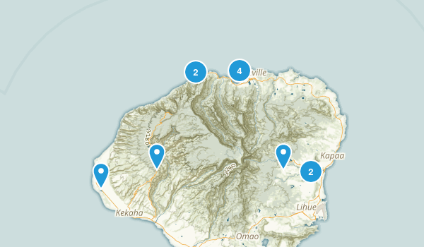Kauai Map