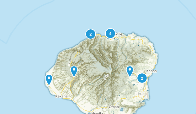Kauai Map