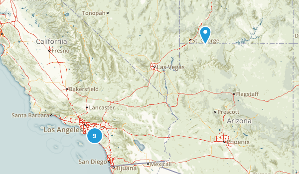 Want to hike Map