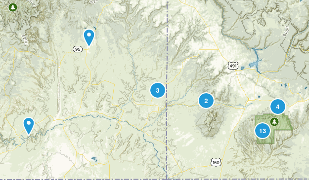 Cortez/Mesa Verde Map