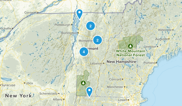 vermont Map