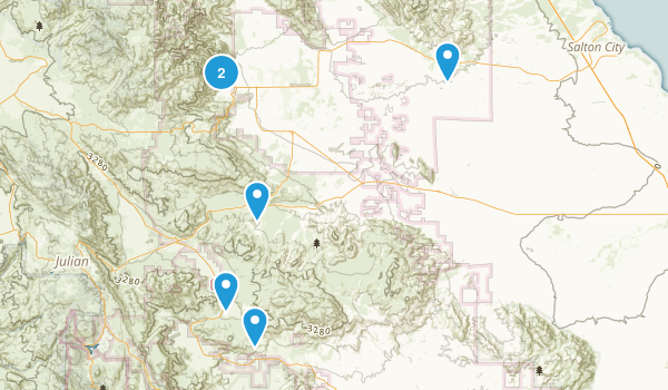 anza borrego Map