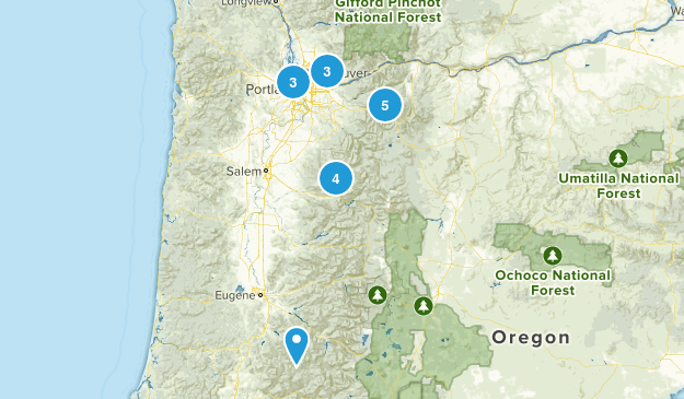 Weekend Hikes Map