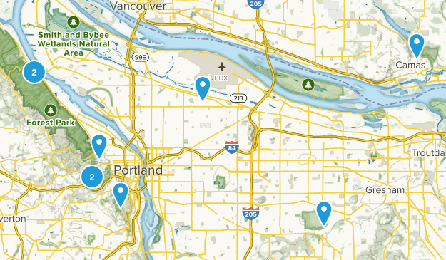 Close By Hikes Map