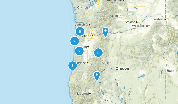 Hikes to try Map