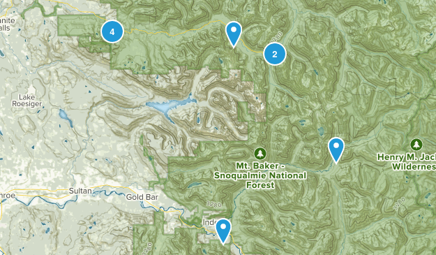 Mountain Loop Highway Map