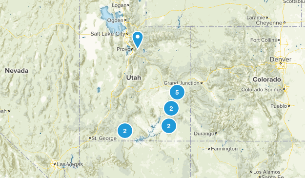 Moab, UT Area Map