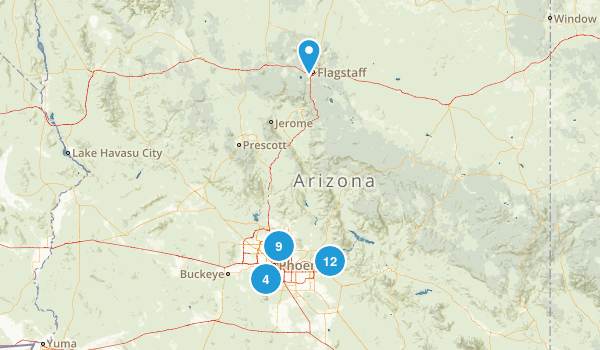 Trails to Run/Explore Map