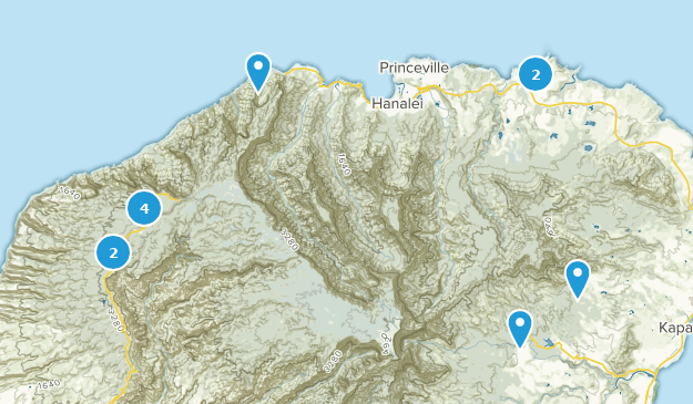 Kauai Map