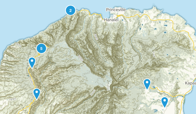 Kauai Map