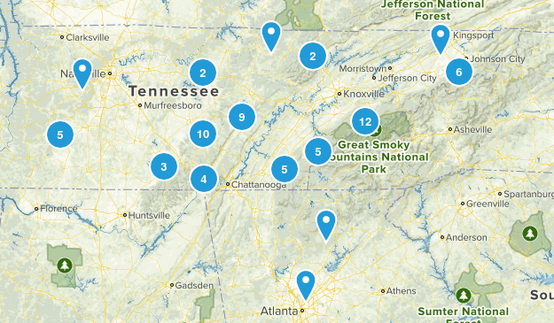 Waterfalls Map