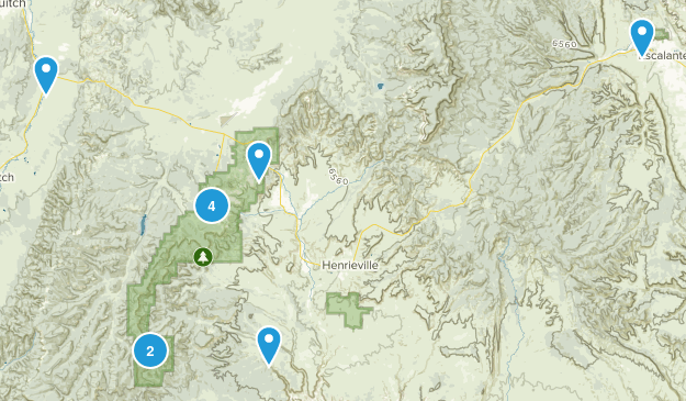 Bryce Canyon NP Map