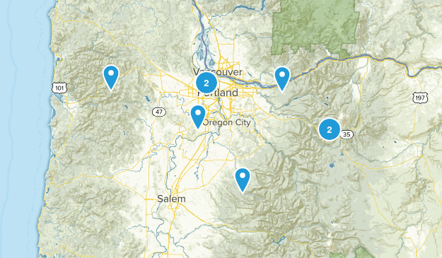 Weekend Hikes ( day) Map
