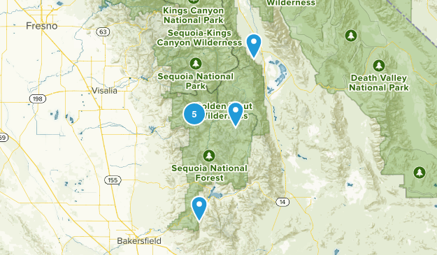 Sequoia Dog Friendly Map