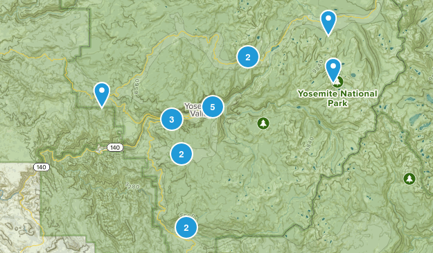 Yosemite Map
