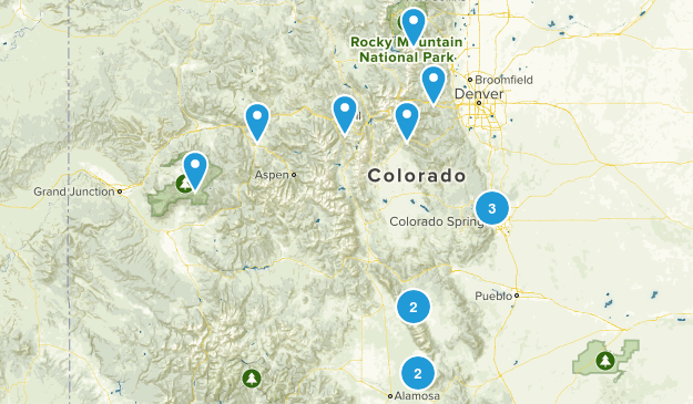 hikes to do Map