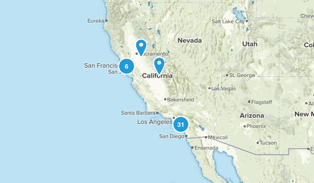 52 Hikes Map