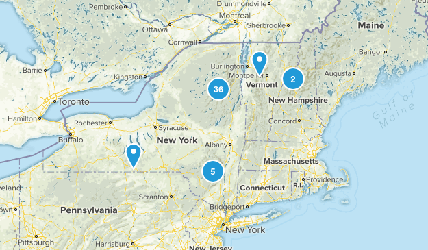 hikes Map