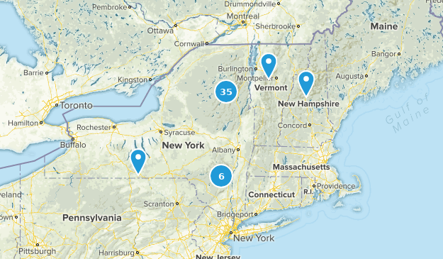 hikes Map
