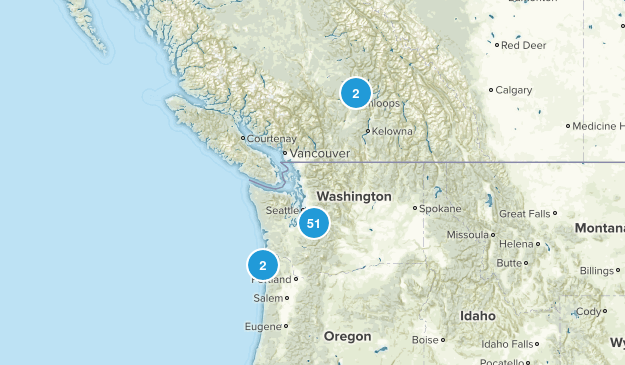 To hike with kids Map