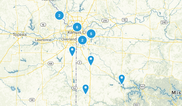 Missouri Hikes Map