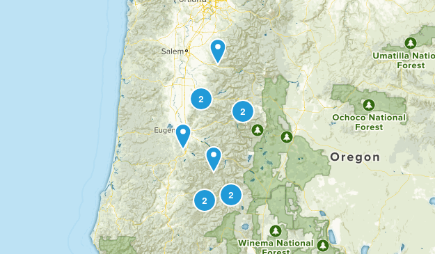 Summer Hikes 2017 Map