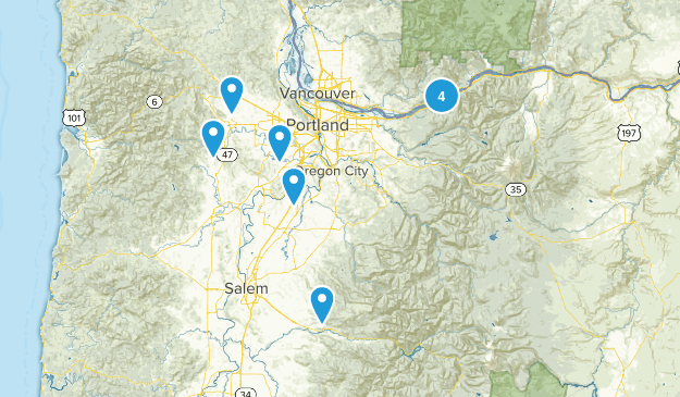 Oregon Faves Map