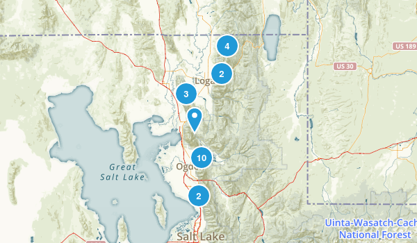 Day Hike Near Home Map