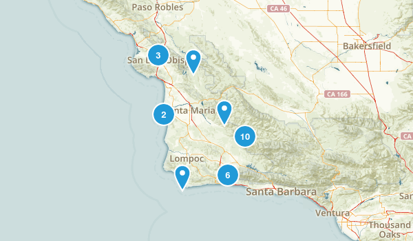 Planned Hikes Map
